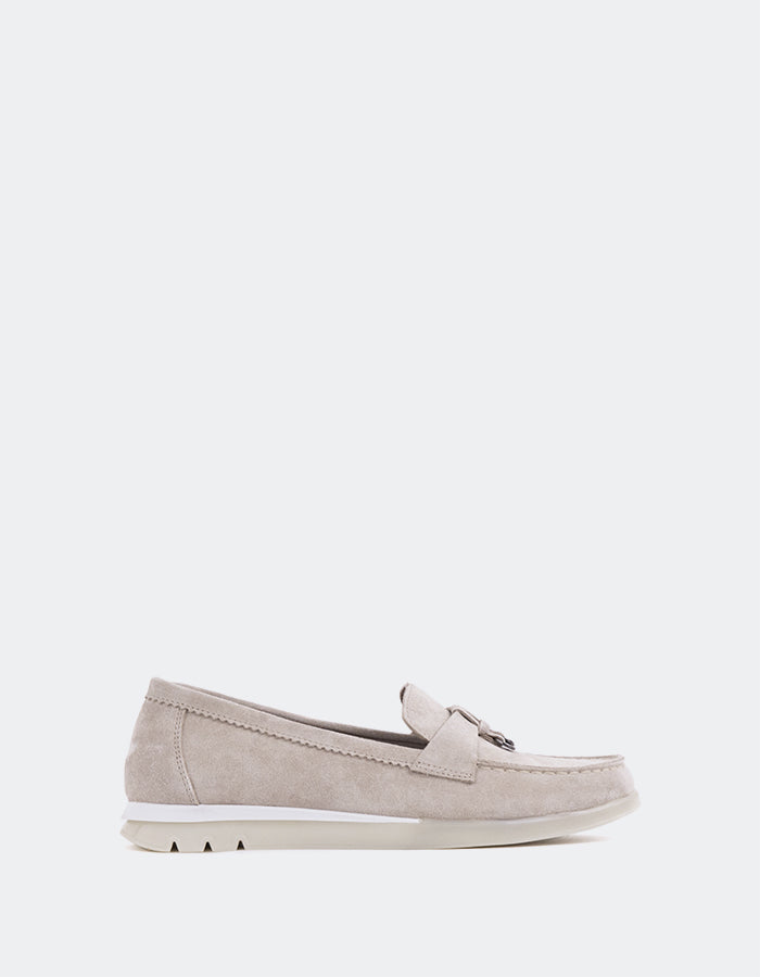 Grey suede loafers womens online