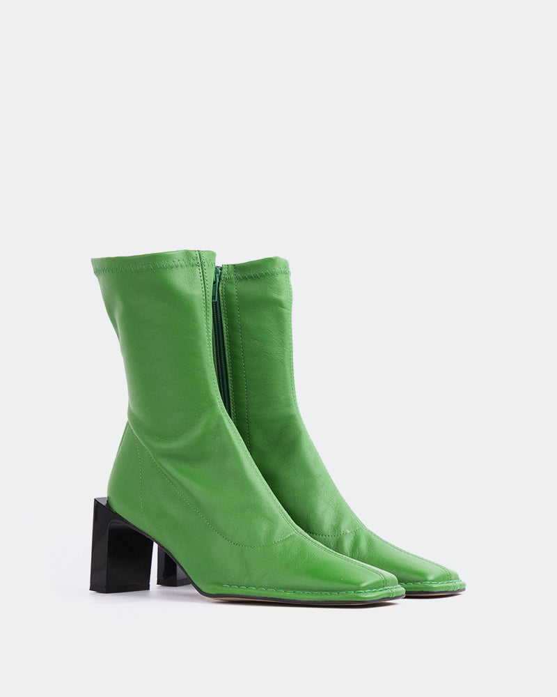 Martilo Green Leather Stretch