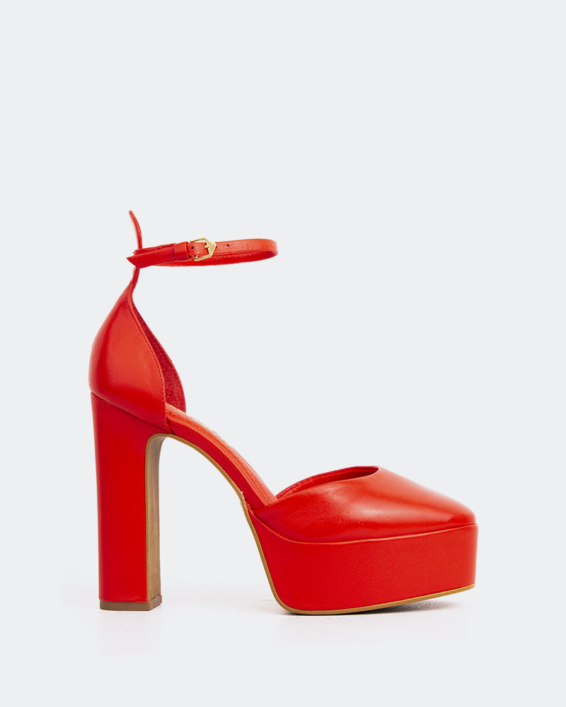 Escarpins Talons Rouges En Cuir M&S Insolia - Taille EU 39 / UK 5.5 - Occasion