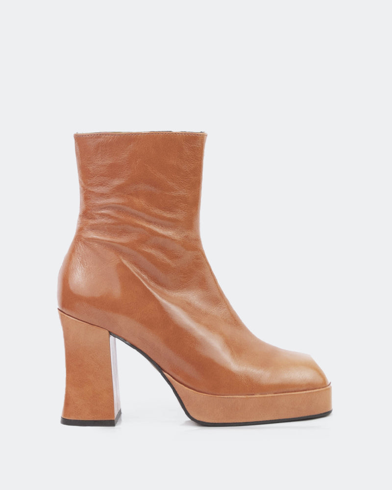 Burnt orange hotsell ankle boots