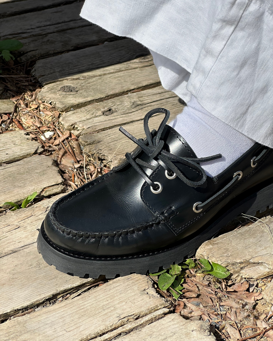 Gaia Noir Cuir
