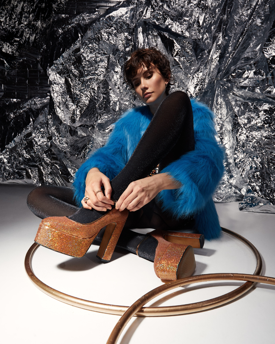 Ragazza Gold Sequins