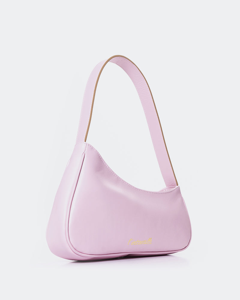 L'INTERVALLE Zetian Women's Handbag Shoulder Bag Pink Leather