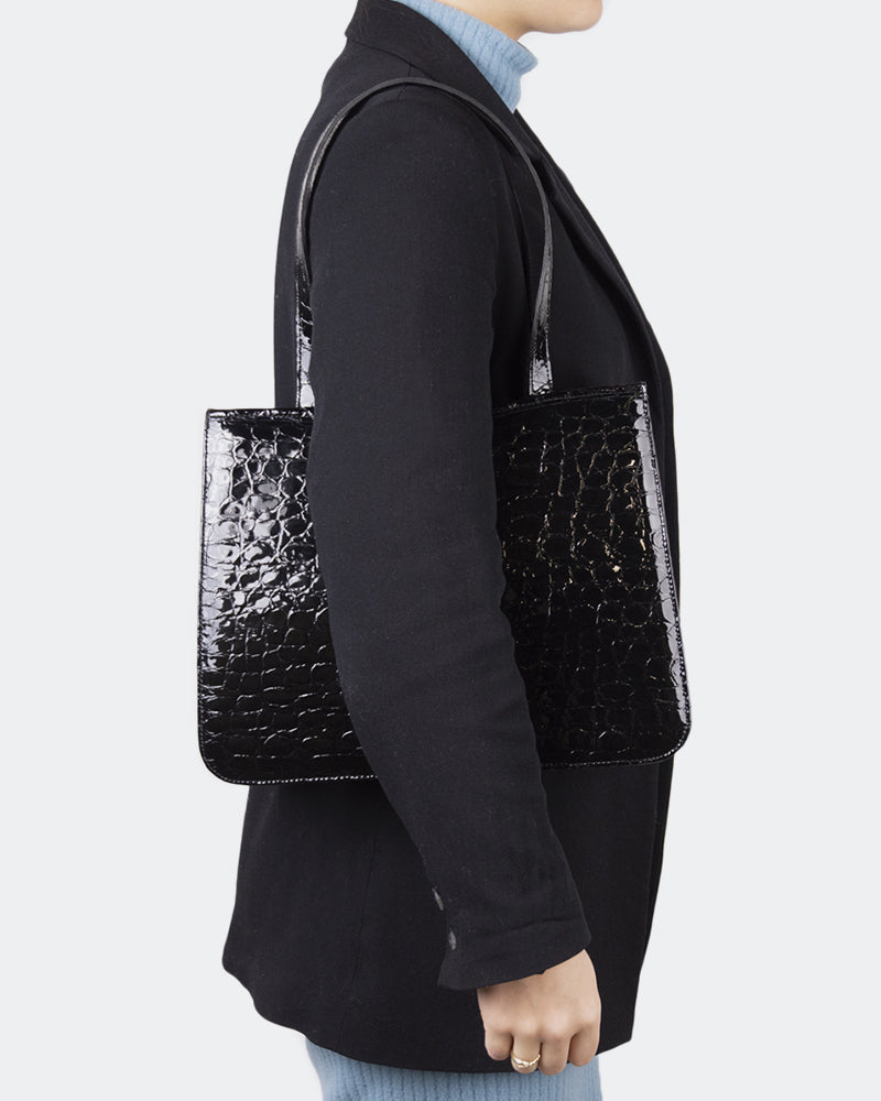 Bancel Black Croco