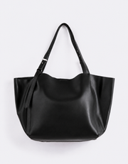 Felinda Black Leather - Black / O/S / Leather
