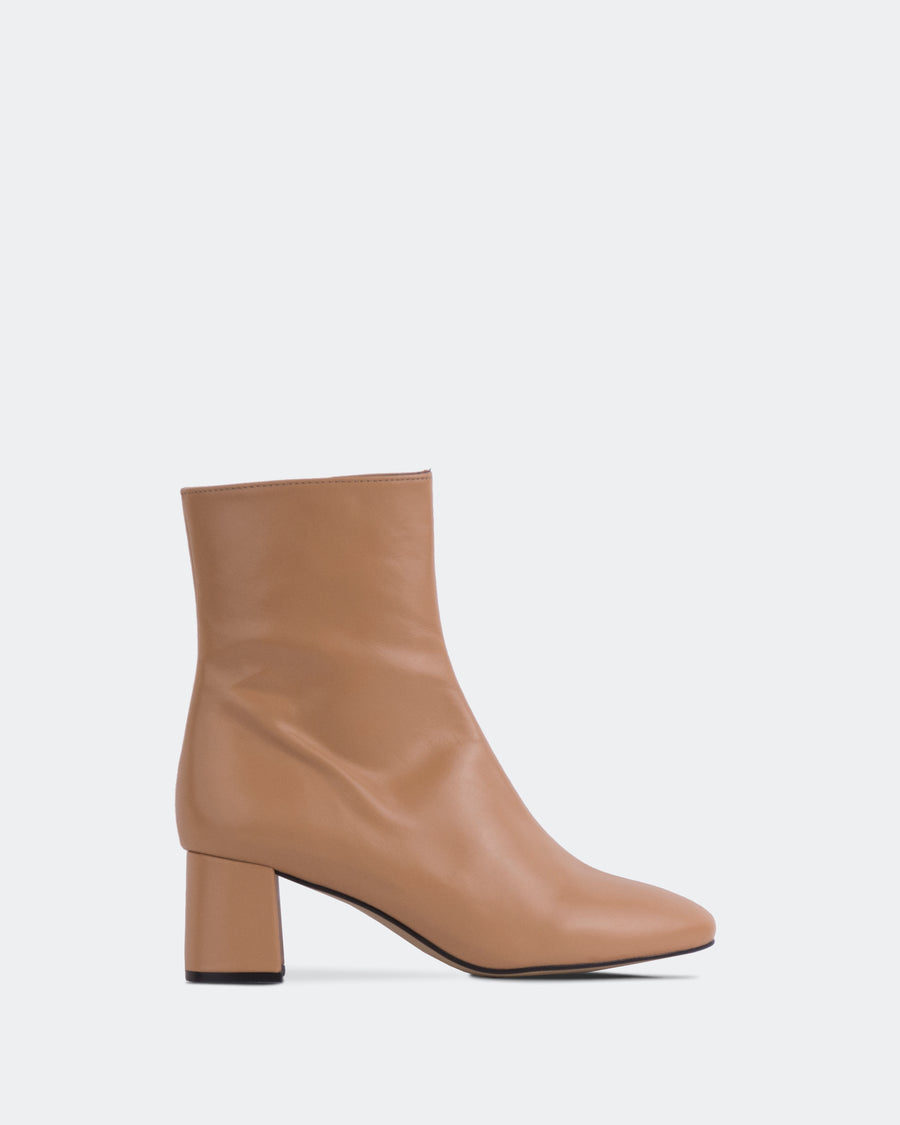 L'INTERVALLE Norlyn Bottines pour femmes Bottines Ocre Cuir