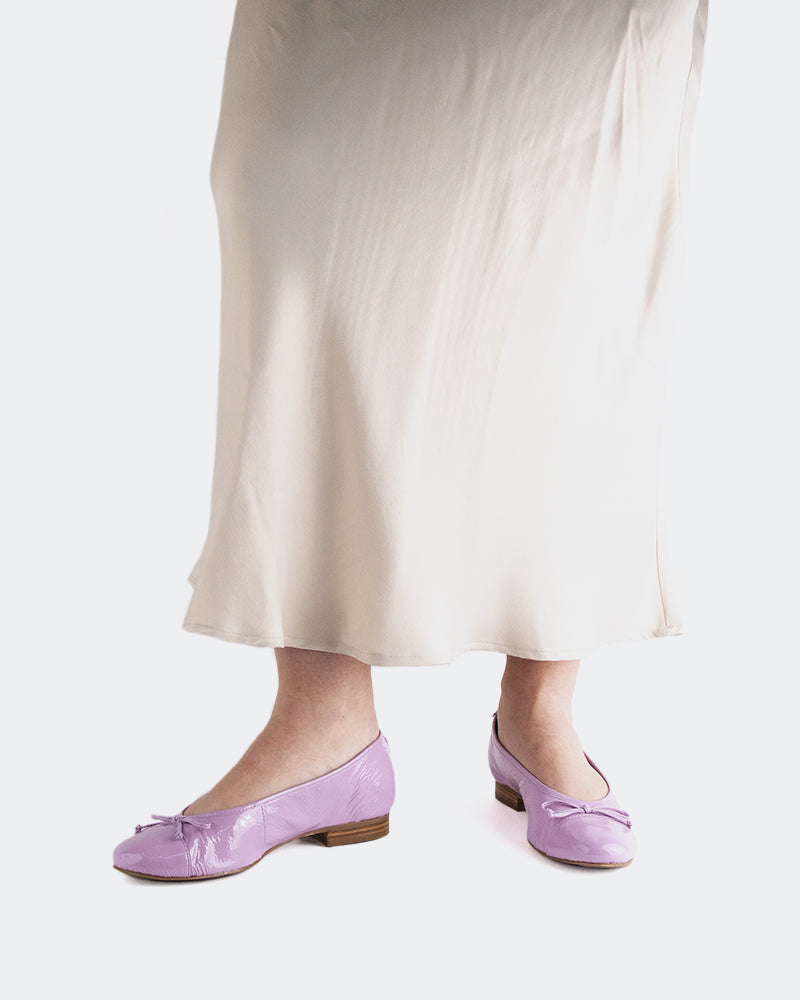 L'INTERVALLE Alona Chaussures pour femmes Ballerine Lilas Naplack