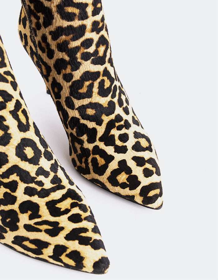 L'INTERVALLE Altair Women's Tall Boots Leopard Pony