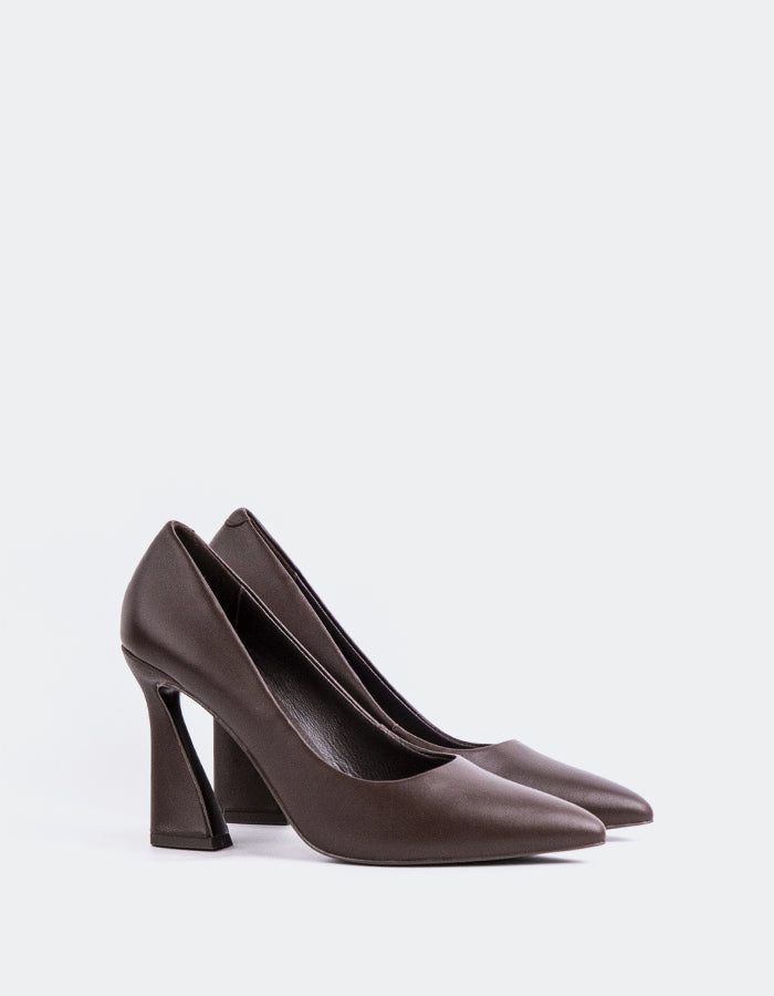 L'INTERVALLE Amanda Chaussures pour femmes Escarpins  à talons hautsBrun