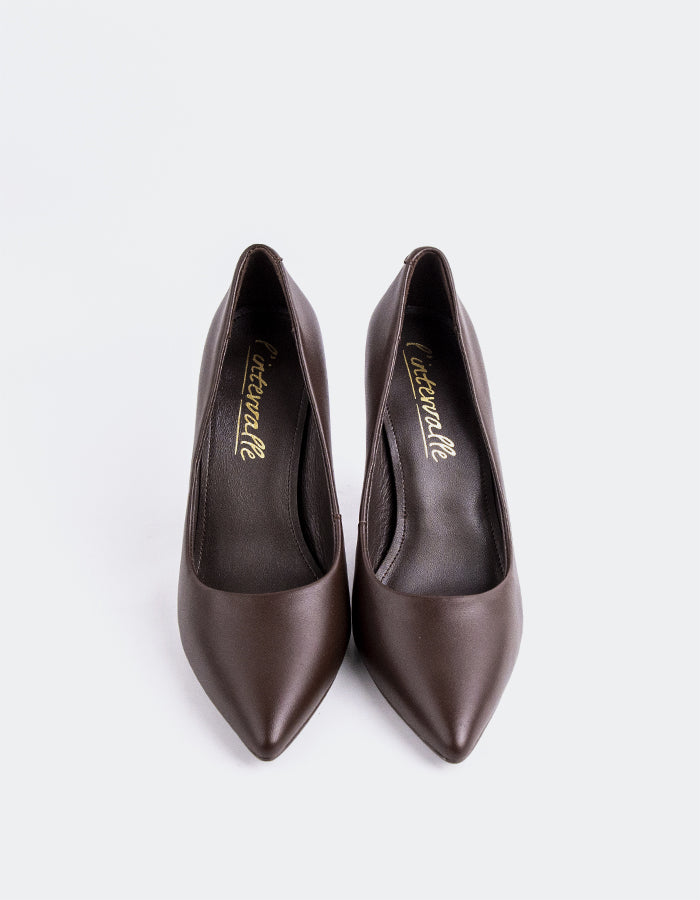 L'INTERVALLE Amanda Chaussures pour femmes Escarpins  à talons hautsBrun