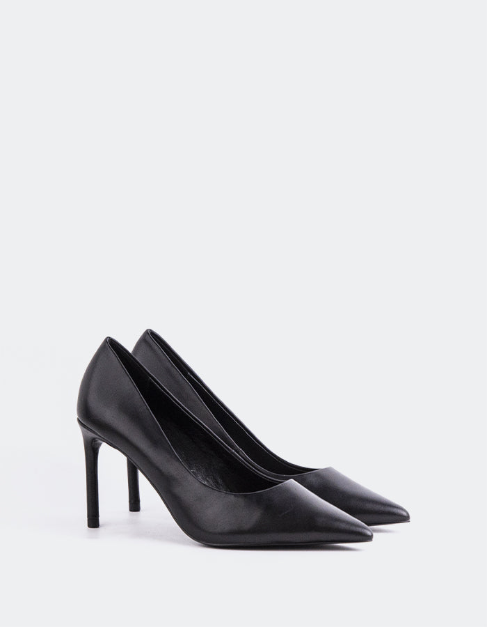 L'INTERVALLE Borealis Chaussures pour femmes Escarpins  à talons hautsNoir