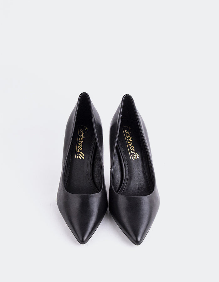 L'INTERVALLE Borealis Chaussures pour femmes Escarpins  à talons hautsNoir