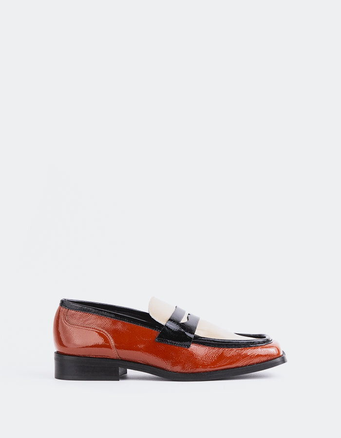 L'INTERVALLE Bosco Chaussures pour femmes Brandy Amande Naplack