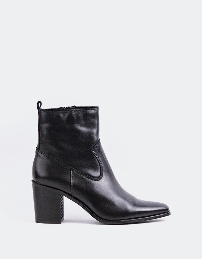 L'INTERVALLE Bottines pour femme Caleb Noir