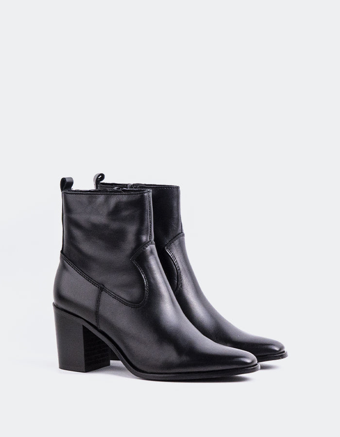 L'INTERVALLE Bottines pour femme Caleb Noir