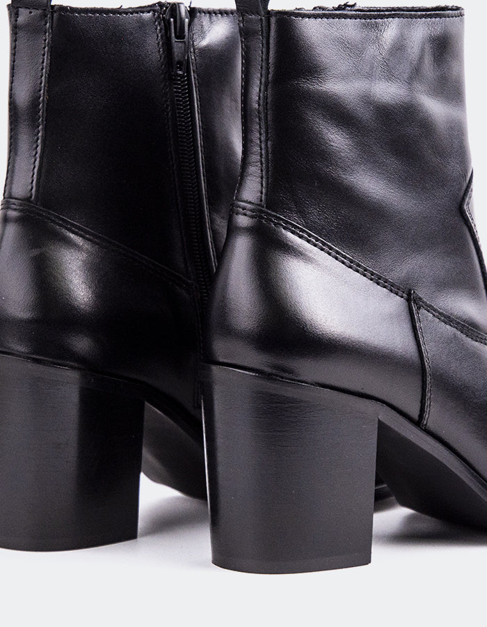L'INTERVALLE Bottines pour femme Caleb Noir
