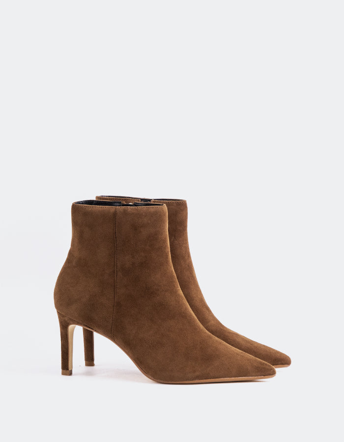 L'INTERVALLE Cardiff Bottines pour femme Ocre  foncéSuède