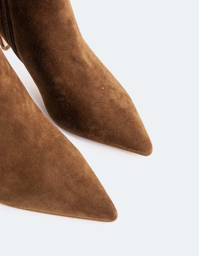 L'INTERVALLE Cardiff Bottines pour femme Ocre  foncéSuède