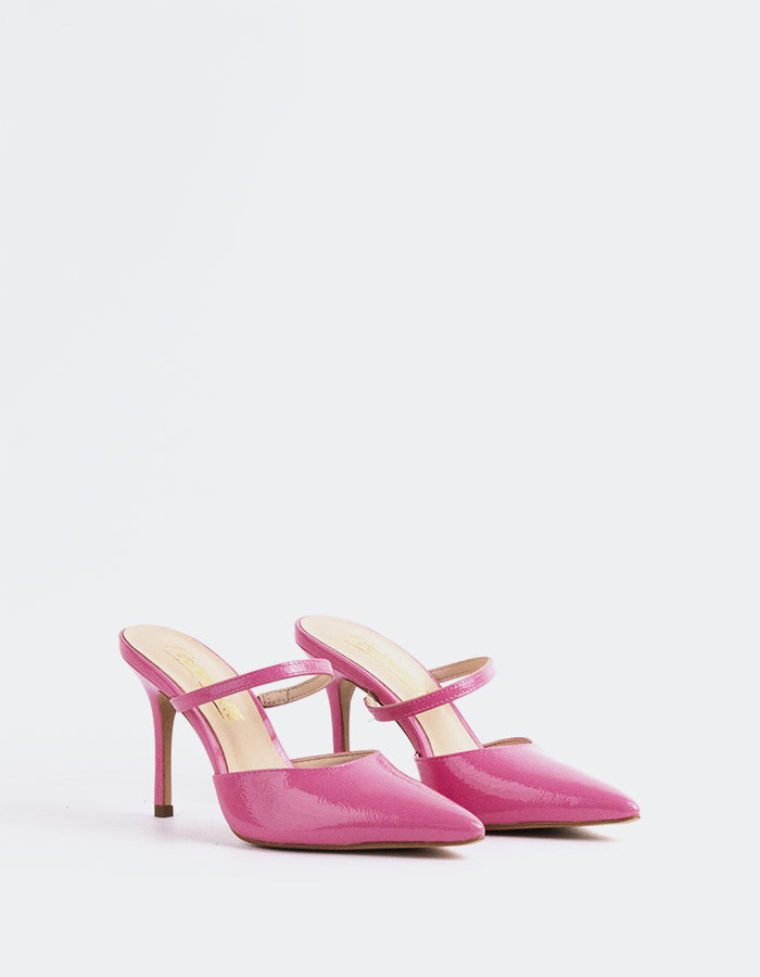 L'INTERVALLE Celandine Chaussures à talons hauts pour femmes Rose Naplack