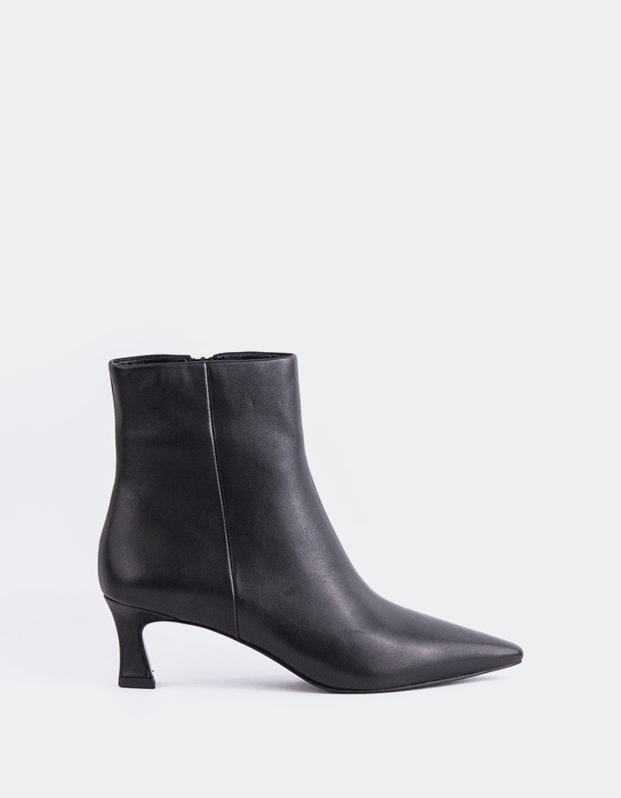 L'INTERVALLE Corinne Bottines pour femme Noir