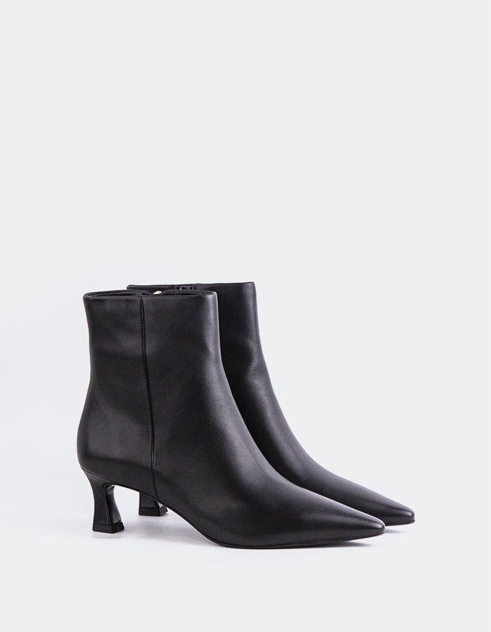 L'INTERVALLE Corinne Bottines pour femme Noir