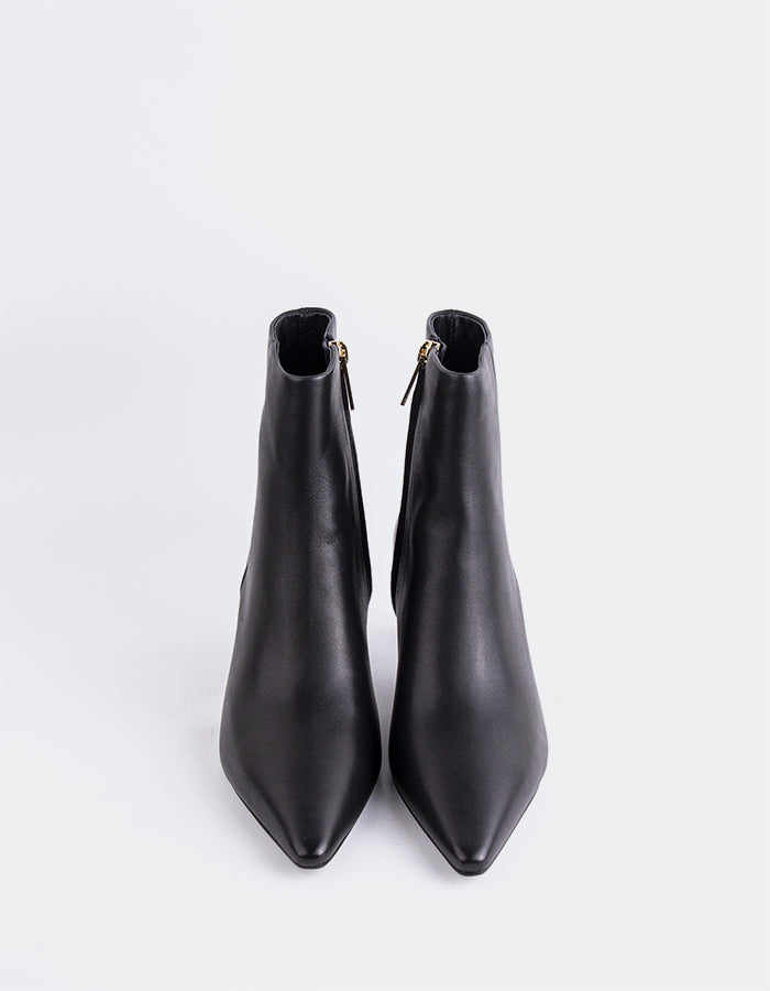 L'INTERVALLE Corinne Bottines pour femme Noir