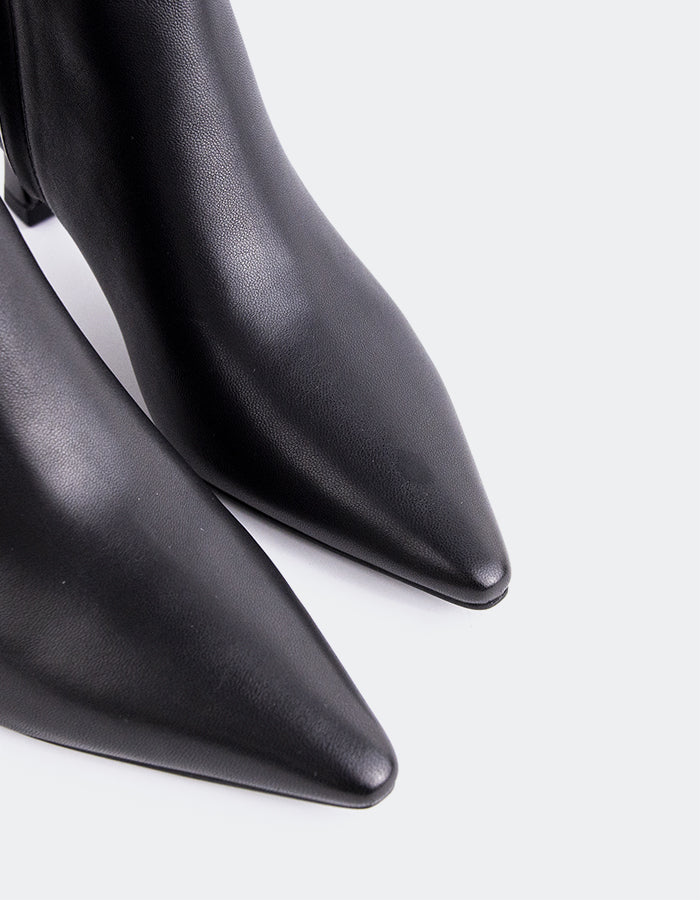 L'INTERVALLE Corinne Bottines pour femme Noir