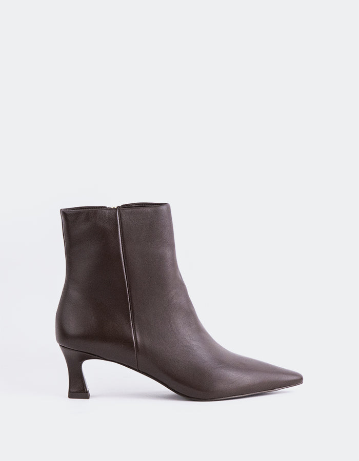 L'INTERVALLE Corinne Bottines pour femme Brun