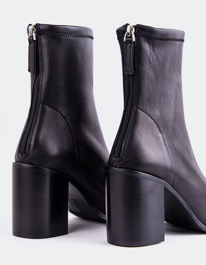 L'INTERVALLE Bottines pour femmes Crawley Noir