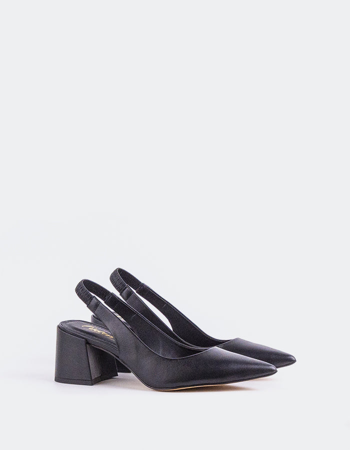 Sleek Low Block Pointy-Toe Slingback

Elevate your wardrobe with this chic low block heel slingback, featuring a refined pointy toe for a sophisticated silhouette. The adjustable slingback strap ensures a secure and personalized fit, while the low block heel provides exceptional comfort and stability for all-day wear. A versatile piece, this slingback transitions effortlessly from professional settings to casual outings, pairing beautifully with everything from tailored pants to flowing dresses.

Detail(s):