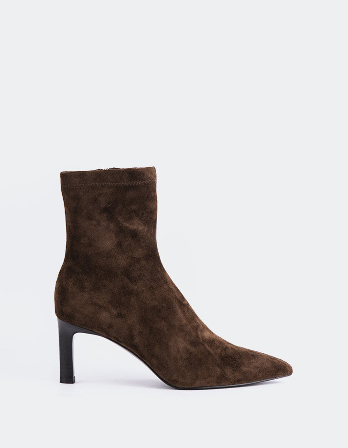 L'INTERVALLE Deneb Bottines pour femme Brun Suède