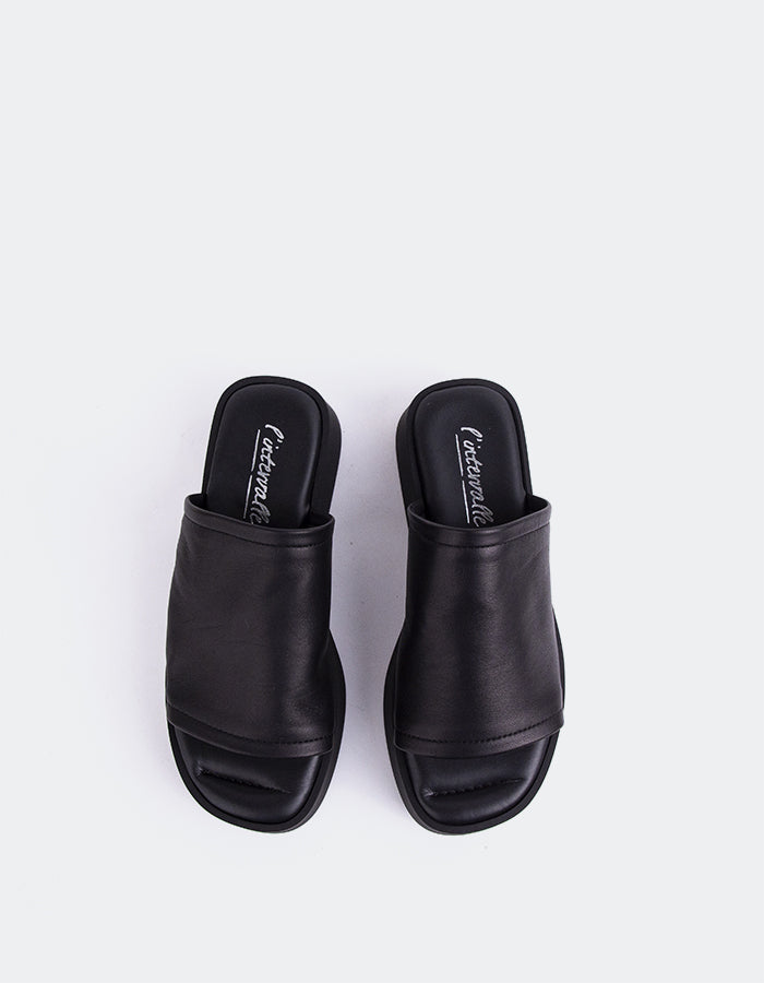 Dumpling Black Leather (6680030380112)