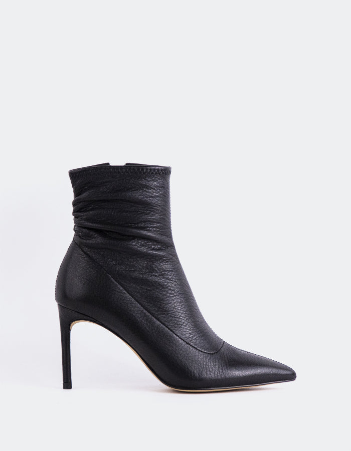 L'INTERVALLE Farron Bottes pour femmes en cuir Noir