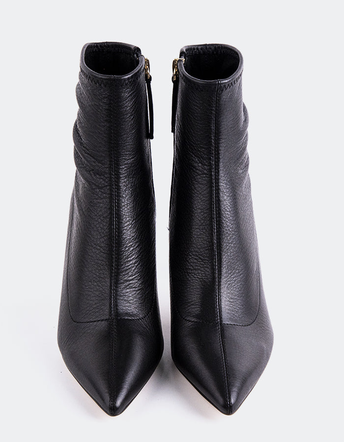 L'INTERVALLE Farron Bottes pour femmes en cuir Noir