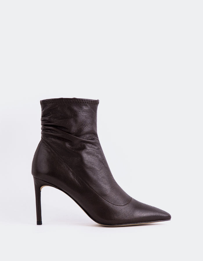 L'INTERVALLE Farron Bottines pour femmes Cuir Brun