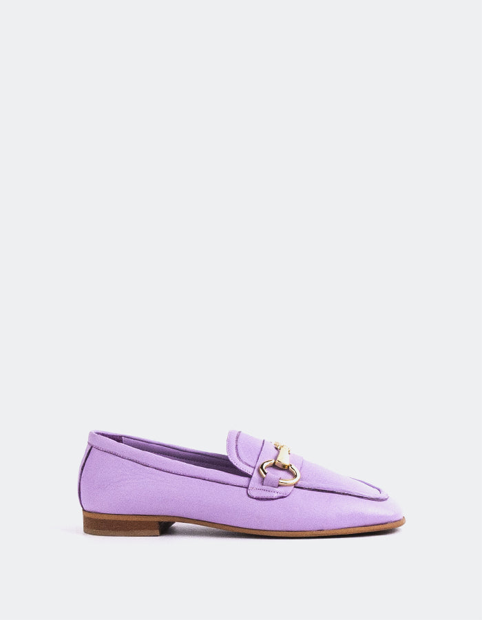 Fayette cuir lilas