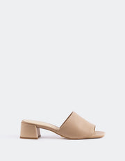 Fortunata Nude Leather - Nude / 40 / Leather