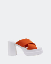 Gela Orange Lycra - Orange / 36