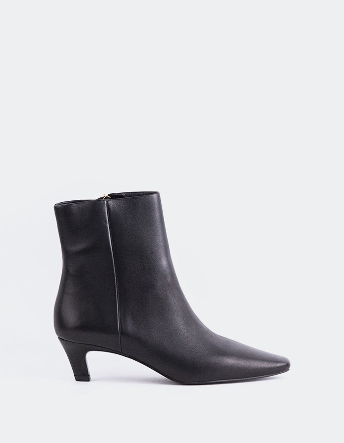 L'INTERVALLE Ginevra Bottines pour femme Noir