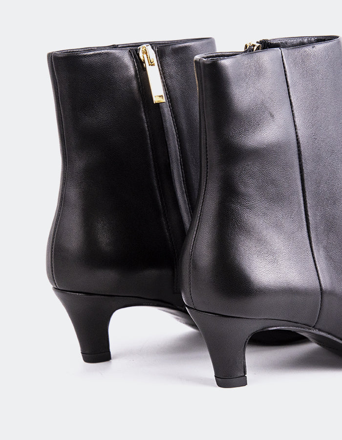 L'INTERVALLE Ginevra Bottines pour femme Noir