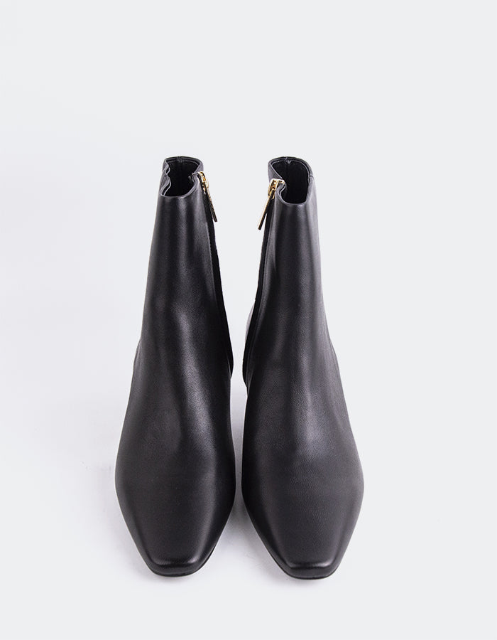 L'INTERVALLE Ginevra Bottines pour femme Noir
