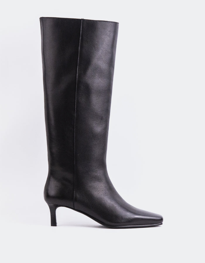 
L'INTERVALLE Giulia Women's Tall Boots Black Leather