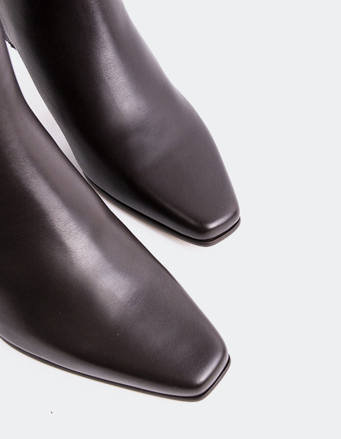 L'INTERVALLE Giulia Bottes hautes pour femmes Brun