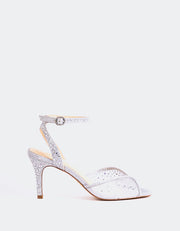 Glimzy Silver Mesh - Silver / 36 / Mesh