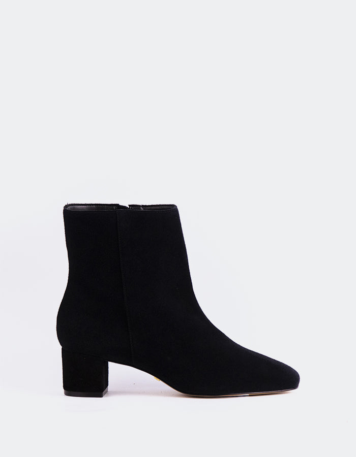 L'INTERVALLE Gracyn Women's Ankle Boots Black Suede