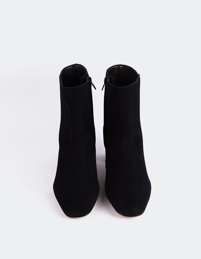 L'INTERVALLE Gracyn Women's Ankle Boots Black Suede