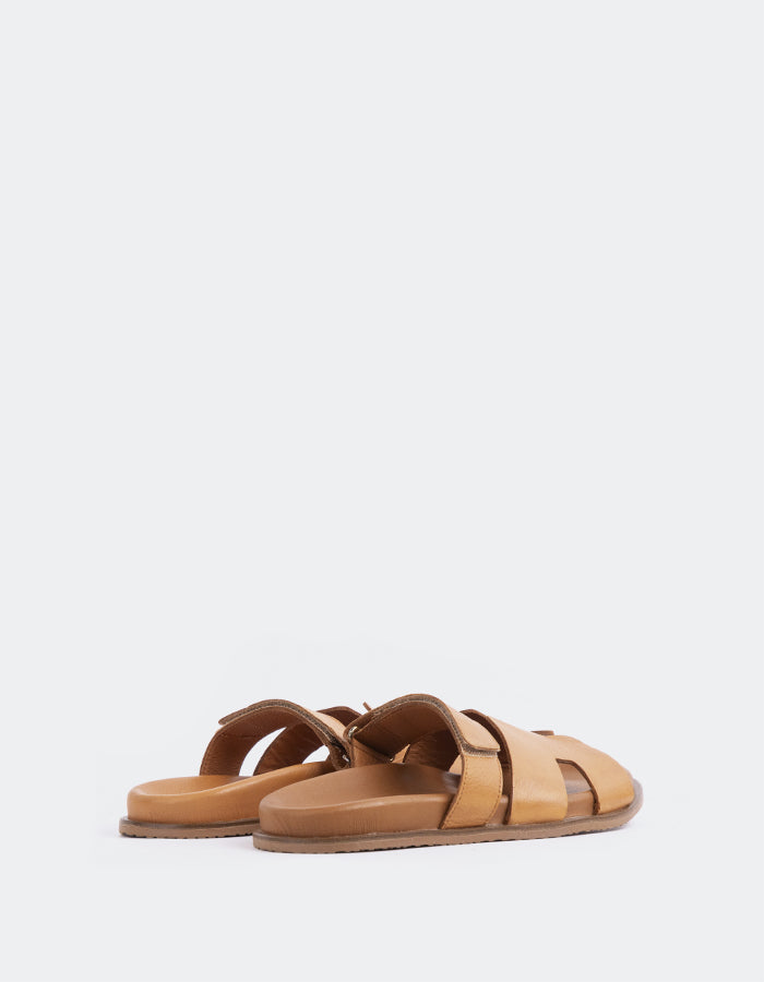 L'INTERVALLE Gustave Women's Sandal Tan Leather