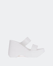 Hadid White Leather - White / 37 / Leather
