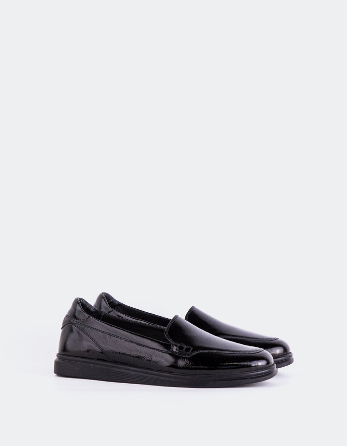 L'INTERVALLE Hatley Femmes Slip-On Noir