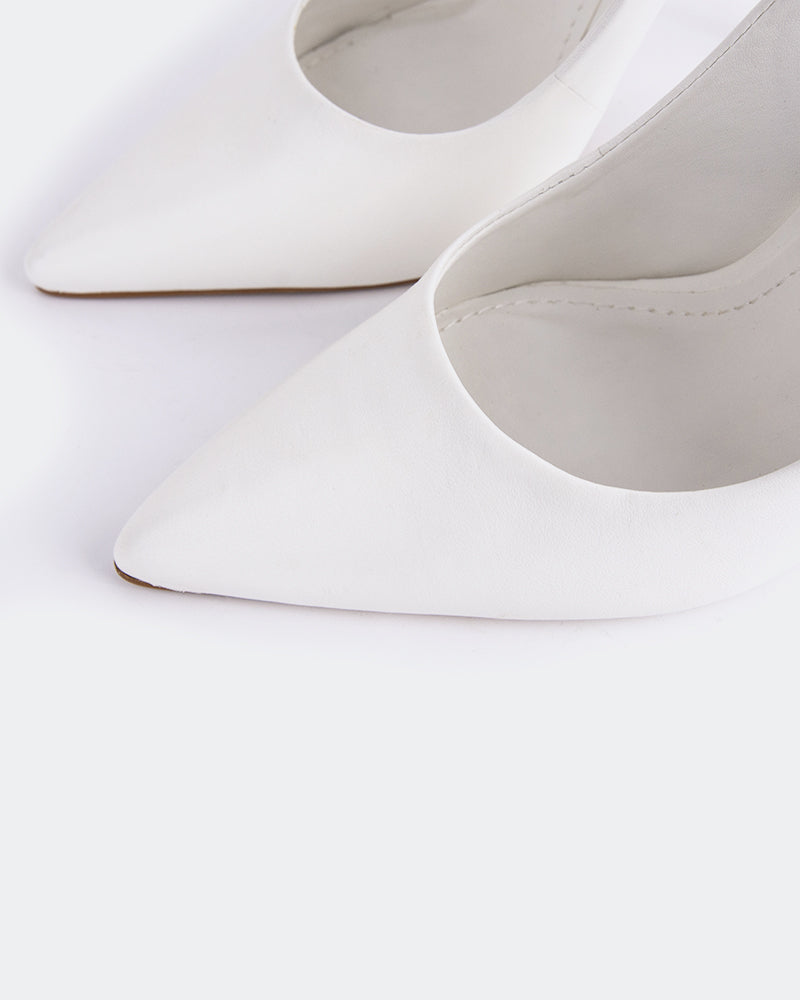 L'INTERVALLE Janeiro Women's Shoe Slingback White Leather